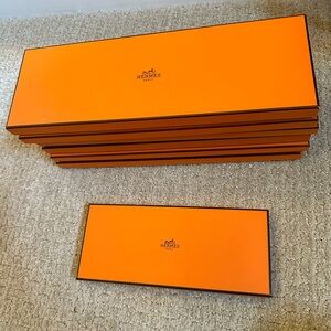 Hermès Signature Orange Boxes